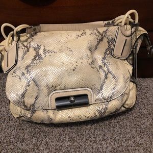 Coach snakeskin purse, Preloved condition.